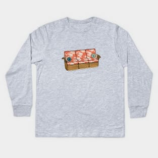 Golden Girls Couch Kids Long Sleeve T-Shirt